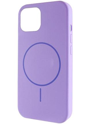 Чехол silk full protective (aa) no logo with magnetic fit для apple iphone 11 pro max (6.5") сиреневый / dasheen