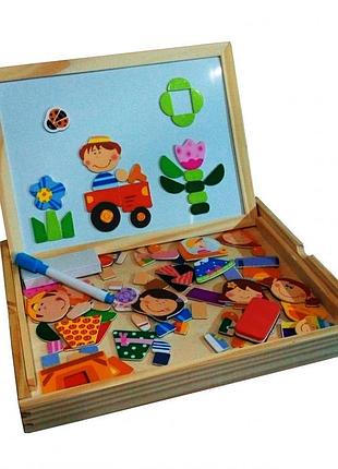 Развивающий набор первоклассника md2083 деревянный a