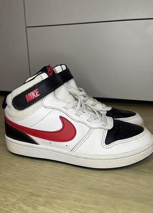 Кросівки для хлопчика nike court borough mid 2