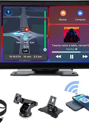 Автомагнитола plimpton l2 9” carplay android auto wireless, ips 1024×600