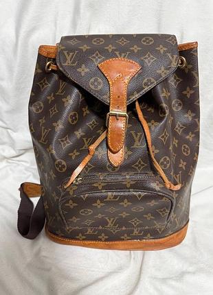 👜 преміальний міський рюкзак louis vuitton montsouris у легендарній канві monogram