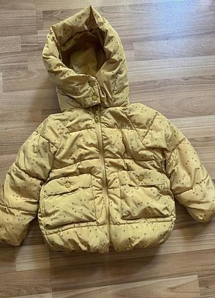 Куртка zara на дівчинку 5 років