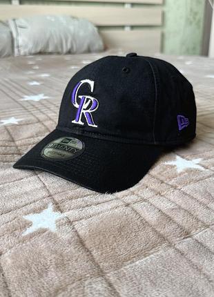 Кепка бейсболка new era mlb colorado rockies чорна кепка бейсболка new era usa nba nhl nfl