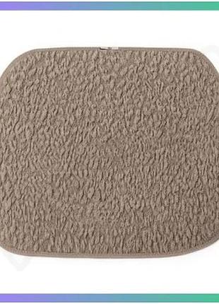 Подушка для кресла comfort shape трапециедальная 43х46 см кофейная для сидения универсальная sku_luggi040-5-80-3