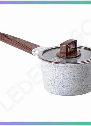 Сотейник с антипригарным покрытием 1,65 л 16 см mgc для приготовления блюд с толстым дном sku_luggihp-4-439