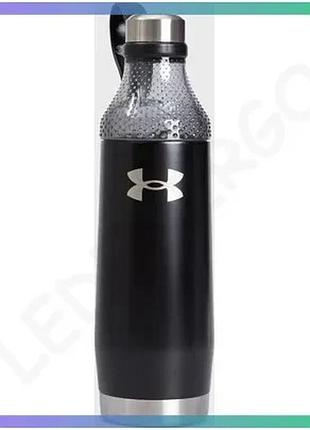 Пляшка under armour infinity satin 650 мл чорна спортивна для напоїв з вакуумною ізоляцією унісекс sku_ua70870-sbk