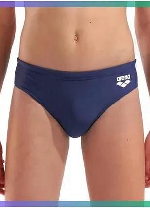 Плавки arena tales swim briefs для мальчиков синий белый 164 см купальные шорты для плавания sku_009086-701