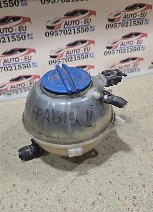 Бачок розширювальний системи охолодження skoda fabia 1, fabia 2, шкода фабія 6q0121407