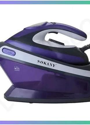 Паровая утюг sokany sk-yd-2121 с парогенератором 2800 вт резервуар 1,5 л для вертикального отпаривания sku_luggisk-yd-2121