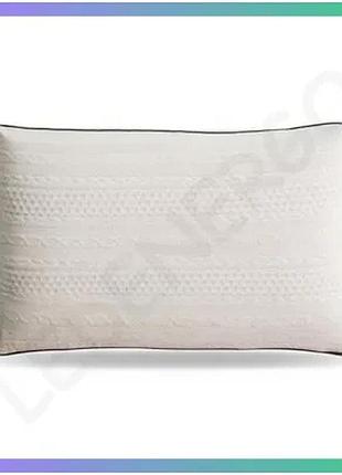 Подушка для сну 2 в 1 memory comfort 50х70 см бежевий colorful home анатомічна для комфортного відпочи sku_luggi026-1-20