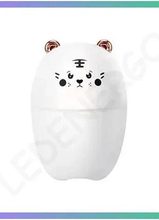 Увлажнитель воздуха bear 220 мл белый для детской комнаты с ароматизатором и led подсветкой sku_luggihpbh17201w
