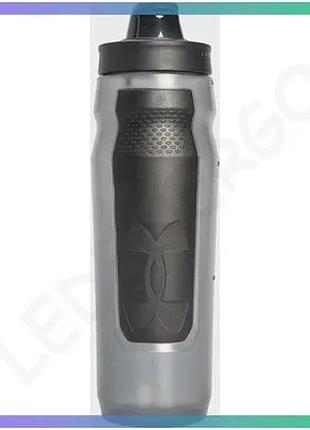 Пляшка under armour playmaker squeeze 950 мл сірий спортивна пляшка для води унісекс для активного від sku_ua70320-80004