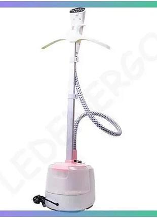 Паровой утюг sokany sk4005p 2 л 1800 вт розовый для одежды и деликатных тканей вертикальный отпаривате sku_luggisk4005p