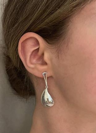 Серьги из серебра хартов 20231