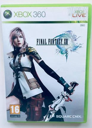 Final fantasy xiii, б/у, английская версия - диск для xbox 360