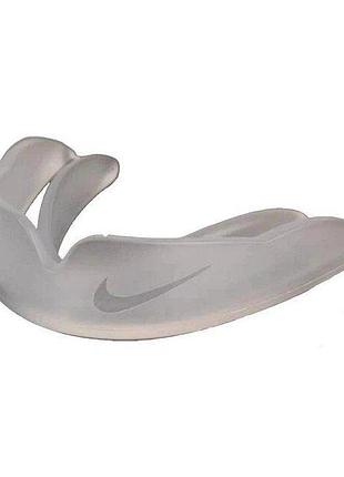 Капа боксерская nike custom fit strapless mg grey haze/grey haze o серый унисекс osfm n.100.0921.095.os (орригинал )