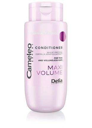 Кондиционер для волос delia cosmetics cameleo expert maxi volume, 300 мл