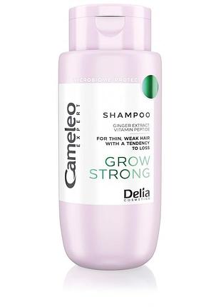 Шампунь для волос delia cosmetics cameleo expert grow strong, 300 мл