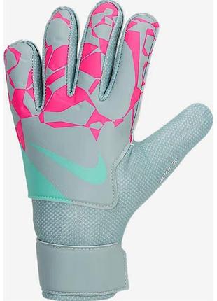 Вратарские перчатки nike match jr. бирюзовые hq0258-395 (оriгинал) 8