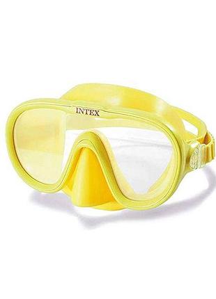 Маска для плавання intex 55916 жовтий