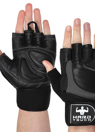 Рукавички для фітнесу та тренувань hard touch fg-9530 s-xl s