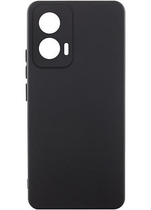 Чохол silicone cover lakshmi full camera (aaa) для motorola edge 50 fusion чорний / black