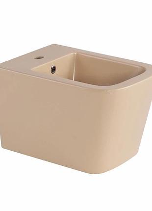 Біде підвісне qtap tern 520 x 350 x 330 мм, beige (qt17551303gsb)