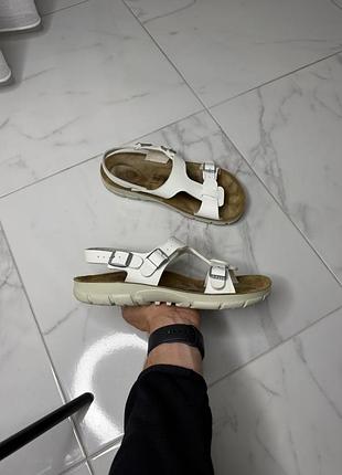 Ортопедичні шкіряні босоножки birkenstock milano оригінал, розмір 39 (25 см)