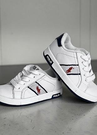 Шкіряні кросівки polo ralph lauren оригінал 22 розмір