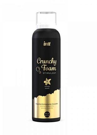Масажна піна intt crunchy foam vanilla, 100 мл sexstyle