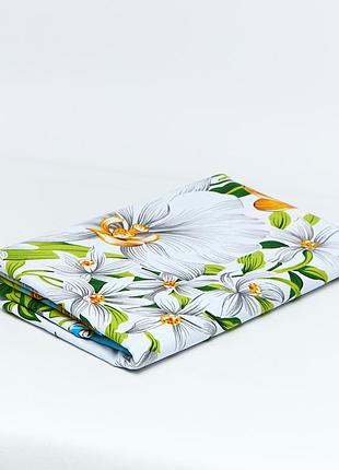Простынь moon&star azure garden бязь gold люкс 200х220 см (ms-860000351)