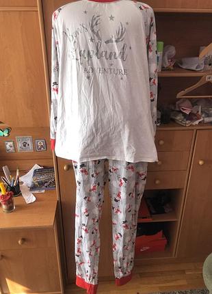 Пижама, комплект, костюм, 100% коттон, l/xl. scotland.