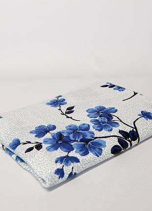 Простынь moon&star blue garden бязь gold люкс 200х220 см (ms-860000379)