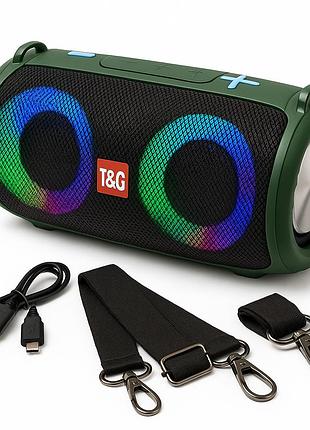 Стерео колонка переносна, bluetooth колонка з usb і aux входом портативна bluetooth стерео xs-80