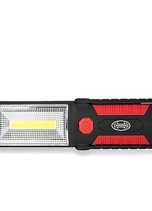Переноска диодная 3w cob/220 lm +1w l=215/3000mah microusb heyner led 575100/сменная угла магнит крючок