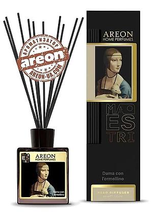 Ароматизатор 150ml areon нome perfumes maestri dama con i`ermellino дама горностаєм
