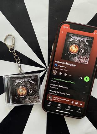 Нфс брелок сд диск dragonforce inhuman rampage