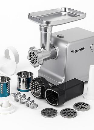М'ясорубка з високою потужністю для домашнього використання vilgrand v221-pmg 2200 вт ie-27