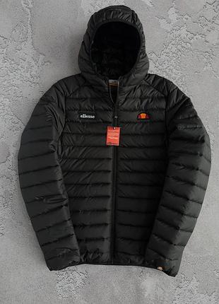 Куртка чоловіча ellesse демісезона з капюшоном стьогана
