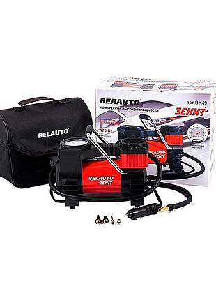 Компресор білавто-зеніт 12v 170вт 40л 14а 1 шланг бк49 8