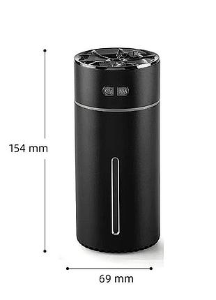 Арома дифузор маслами лимон+бергамот новинка w302 black