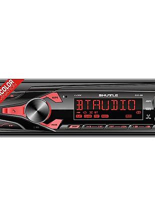 Автомагнитола shuttle sud389 black multicolor usb sd съемка панель btсил кач.звук/4x50w
