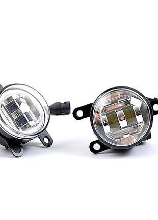 Дополнительные led фары ford focus 25w белый 4 477