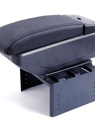 Підлокітник універсальний чорний 13см попільничка підсклянник milex ps-р10001
