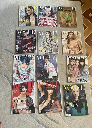 Журнали vogue 2013-2020 рр.