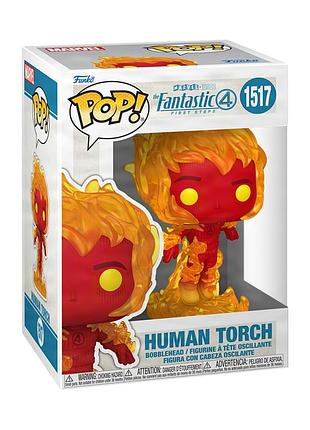 Ігрова фігурка funko pop! серії фантастична 4: перші кроки - людина-факел