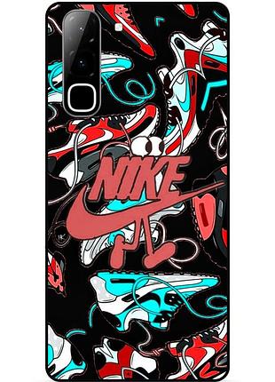 Чохол силіконовий бампер для infinix hot 70 (x6895) з малюнком найк nike