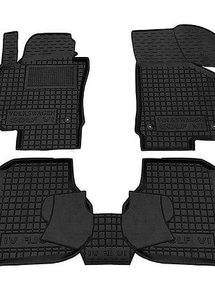 Килимки салона volkswagen golf 5/6 2003-2012 4шт avto-gumm 11322