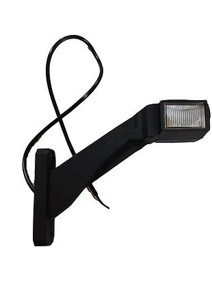 Габарит рожки косой 19см 10/30v червь+бел+жел 2+2led wolfram 40315/40314 прав+лов 2 шт уп