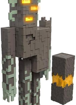 Фігурка mattel minecraft скрипень зі світловими та звуковими ефектами (jkr45)